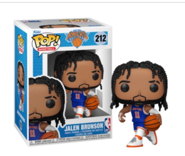 Jalen Brunson 212 Funko POP Blue Jersey