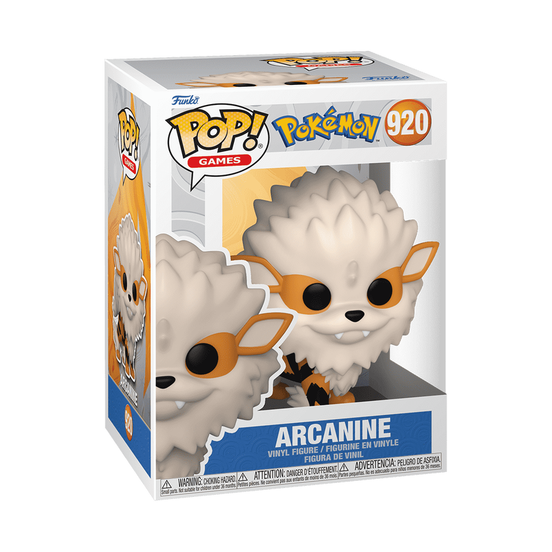 Funko Pop #920 Pokemon Arcanine