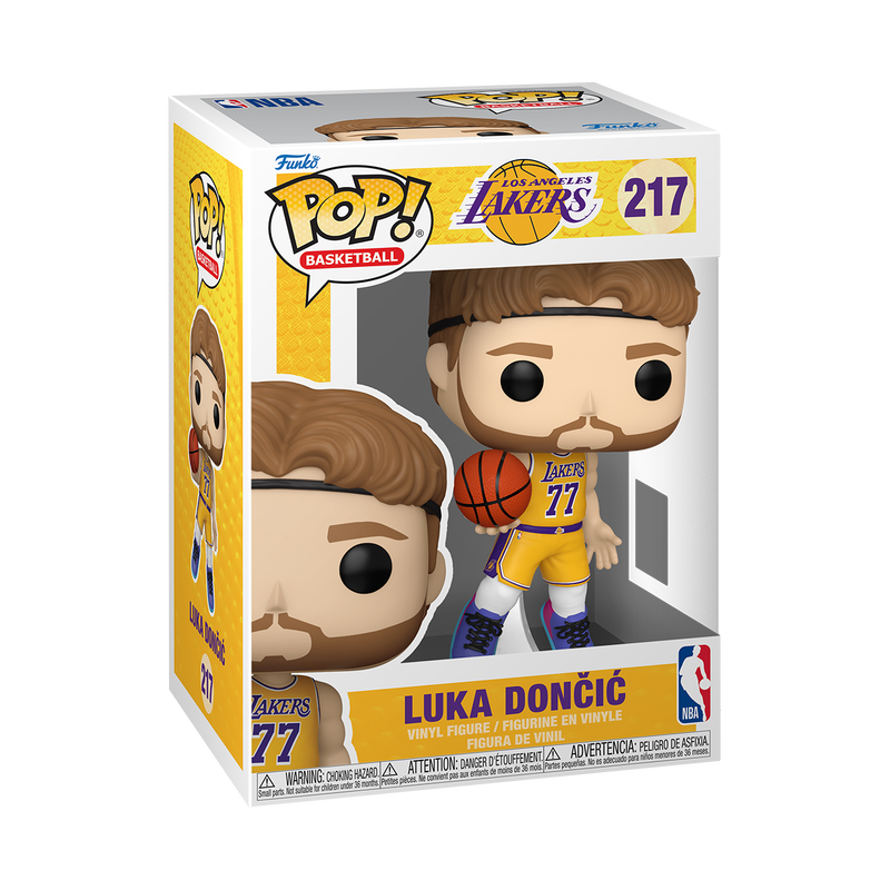 Funko Pop #217 NBA LA Lakers Luka Doncic (2025 Icon Edition Uniform)