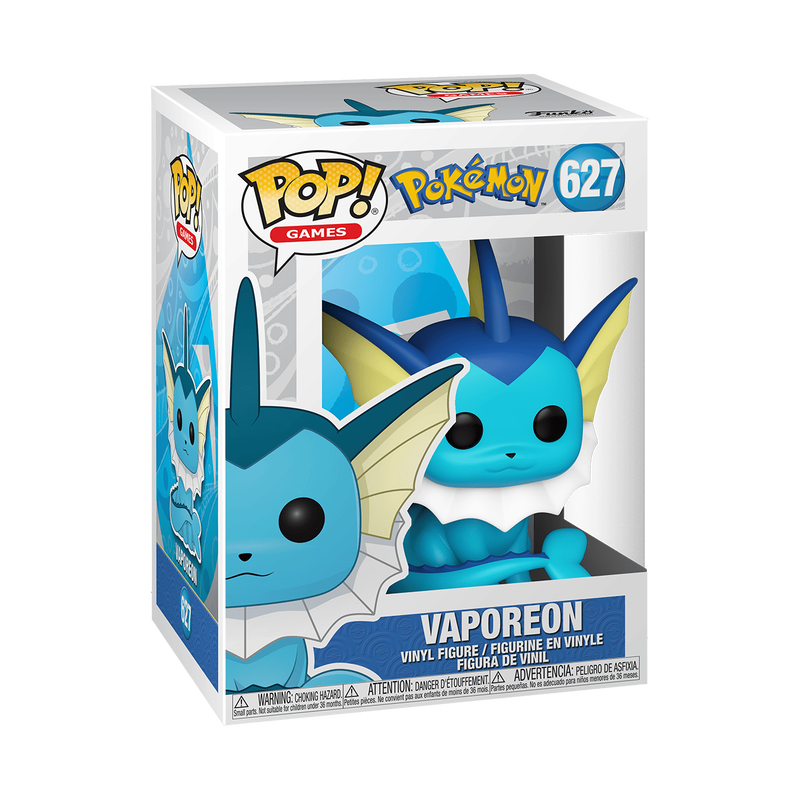 Funko Pop #627 Pokemon Vaporeon