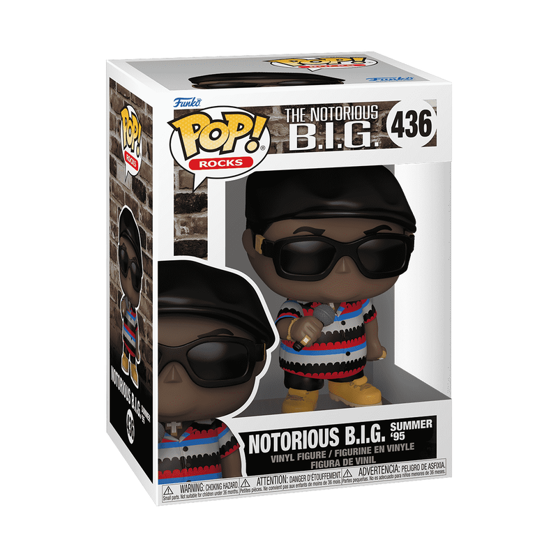 Funko Pop #436 Rocks Notorious BIG Summer 95