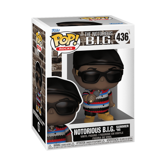 Funko Pop #436 Rocks Notorious BIG Summer 95