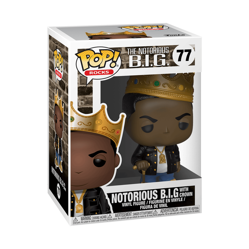 Funko Pop #77 Notorious BIG with Crown