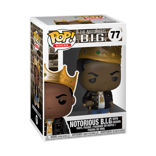 Funko Pop #77 Notorious BIG with Crown