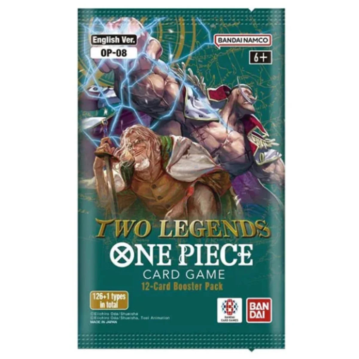 One Piece TCG Two Legends Booster Pack [OP-08]