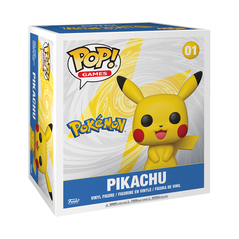 Funko Pop #01 Pokemon Pikachu 18in Mega
