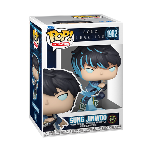 Funko Pop #1982 Solo Leveling Sung Jinwoo Glow Chase