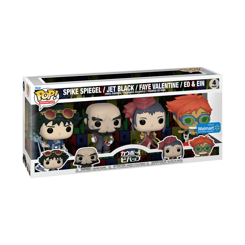 Funko Pop 4 Pack Cowboy Bebop Walmart