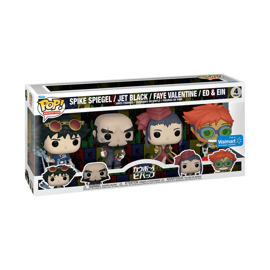 Funko Pop 4 Pack Cowboy Bebop Walmart