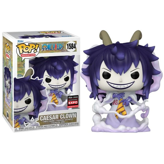 Funko Pop #1584 One Piece Caesar Clown 2024 Expo