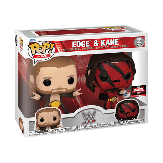 Funko Pop 2 Pack WWE Edge & Kane Target Con