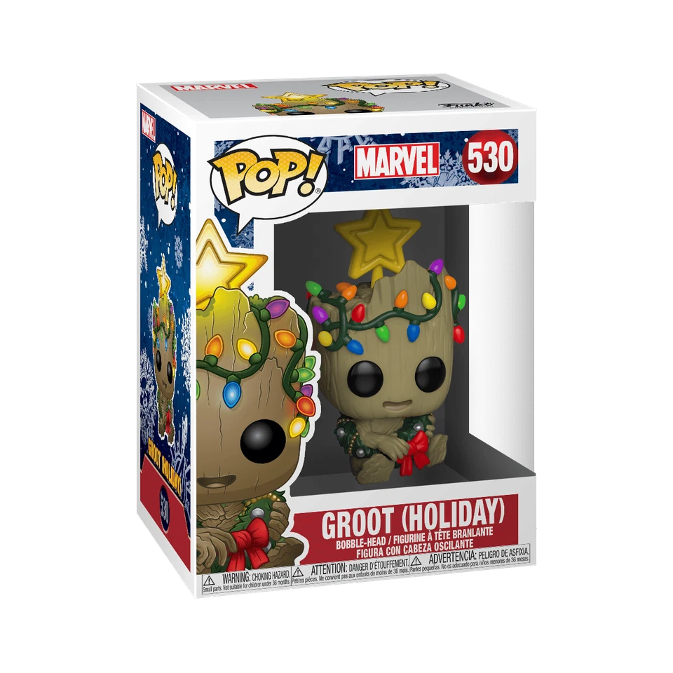 Funko Pop #530 Marvel Groot (Holiday)