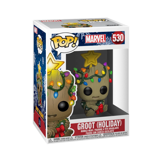 Funko Pop #530 Marvel Groot (Holiday)