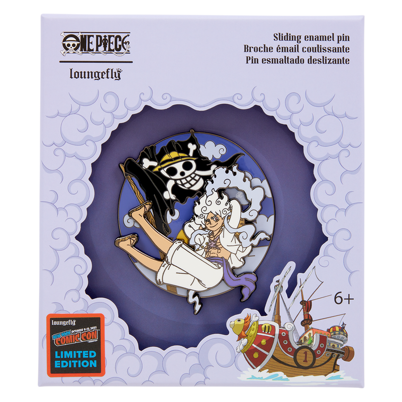 Loungefly One Piece Gear 5 Luffy Pin NYCC 2025 Exc