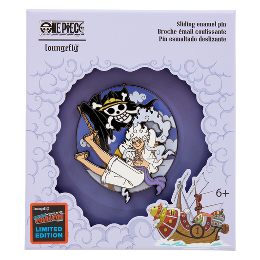 Loungefly One Piece Gear 5 Luffy Pin NYCC 2025 Exc