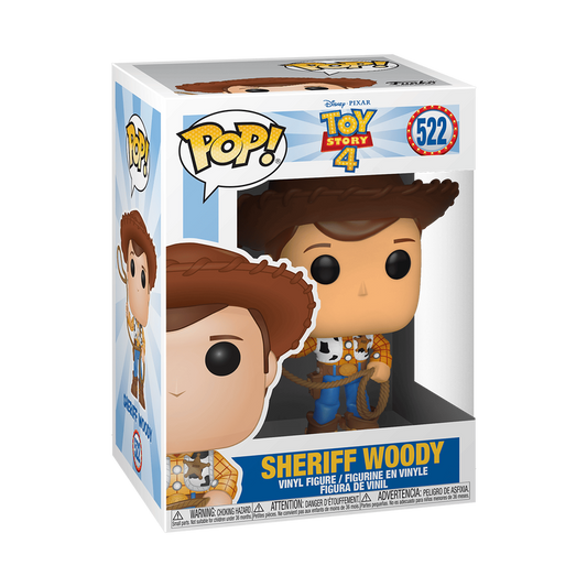 Funko Pop #522 Disney Toy Story 4 Sheriff Woody