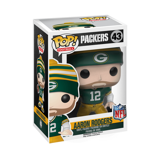 Funko Pop #43 NFL Packers Aaron Rodgers