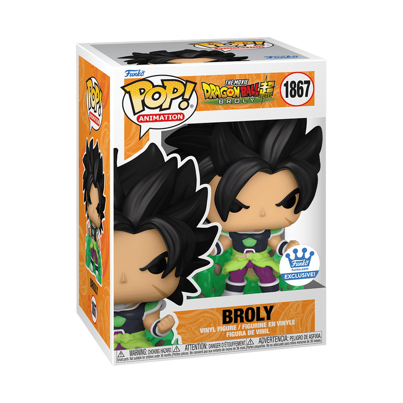Funko Pop #1867 DBZ Broly (Enraged)