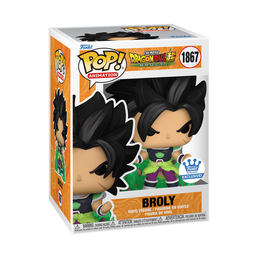 Funko Pop #1867 DBZ Broly (Enraged)