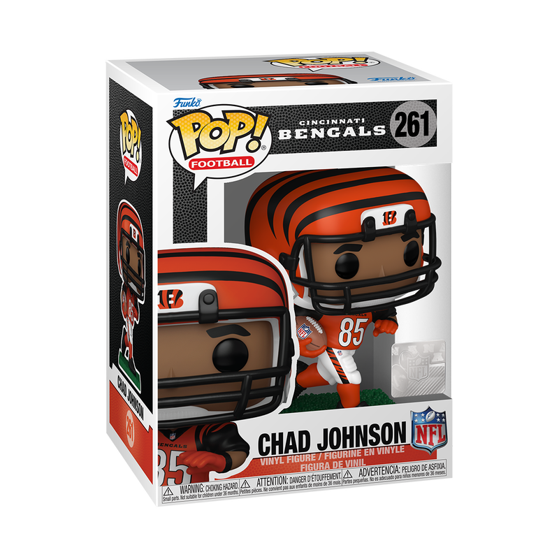 Funko Pop #261 NFL Cincinnati Bengals Chad Johnson