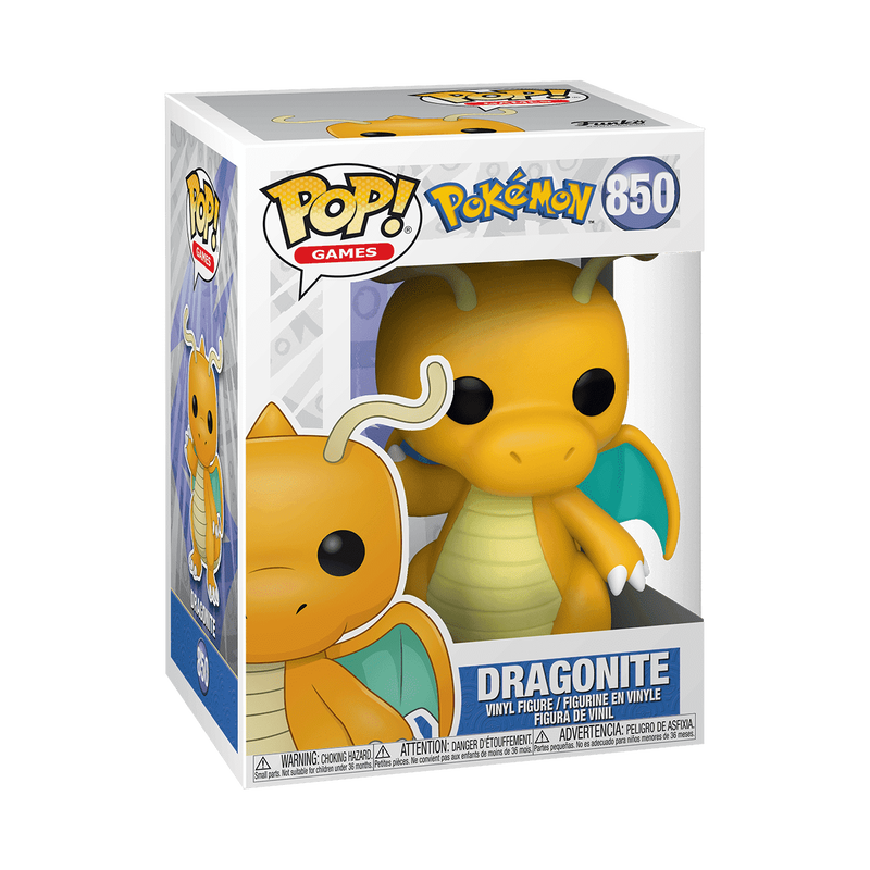 Funko Pop #850 Pokemon Dragonite
