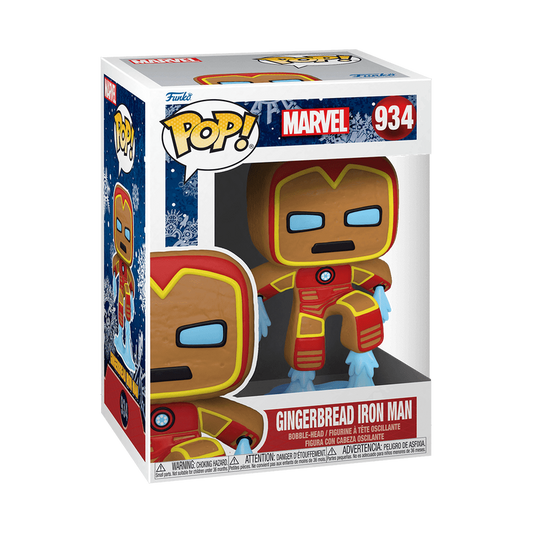 Funko Pop #934 Marvel Gingerbread Iron Man