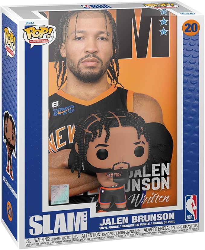 Funko Pop #20 NBA NYK Jalen Brunson Slam Cover