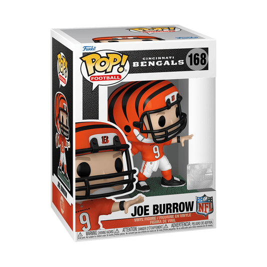Funko Pop #168 NFL Cincinnati Bengals Joe Burrow (Home Uniform)