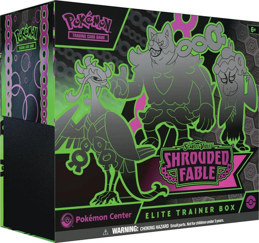 Pokemon Shrouded Fable Pokemon Center Elite Trainer Box