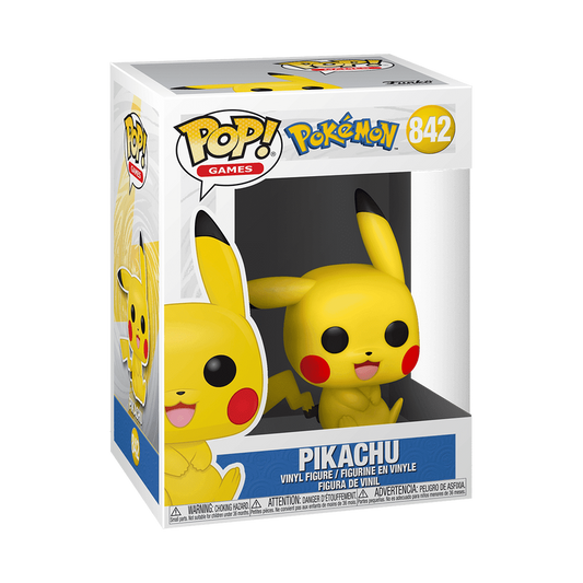 Funko Pop #842 Pokemon Pikachu Sitting