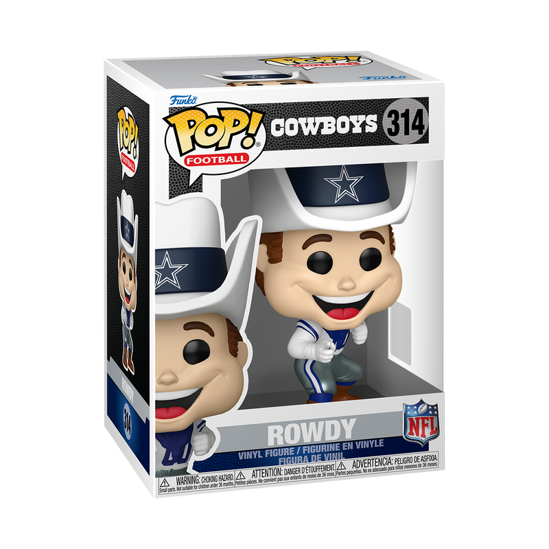 Funko Pop #314 NFL Dallas Cowboys Mascot Rowdy