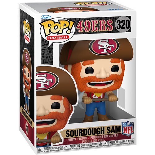 Funko Pop #320 NFL 49ers Mascot Sourdough Sam