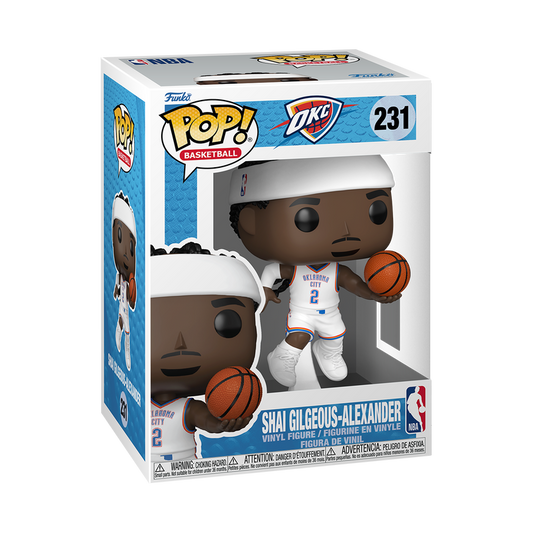 Funko Pop #231 NBA OKC Warriors Shai Gilgeous-Alexander (Association Edition Jersey)