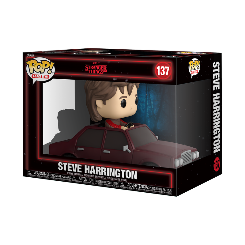 Funko Pop #137 Stranger Things Steve Harrington in Car