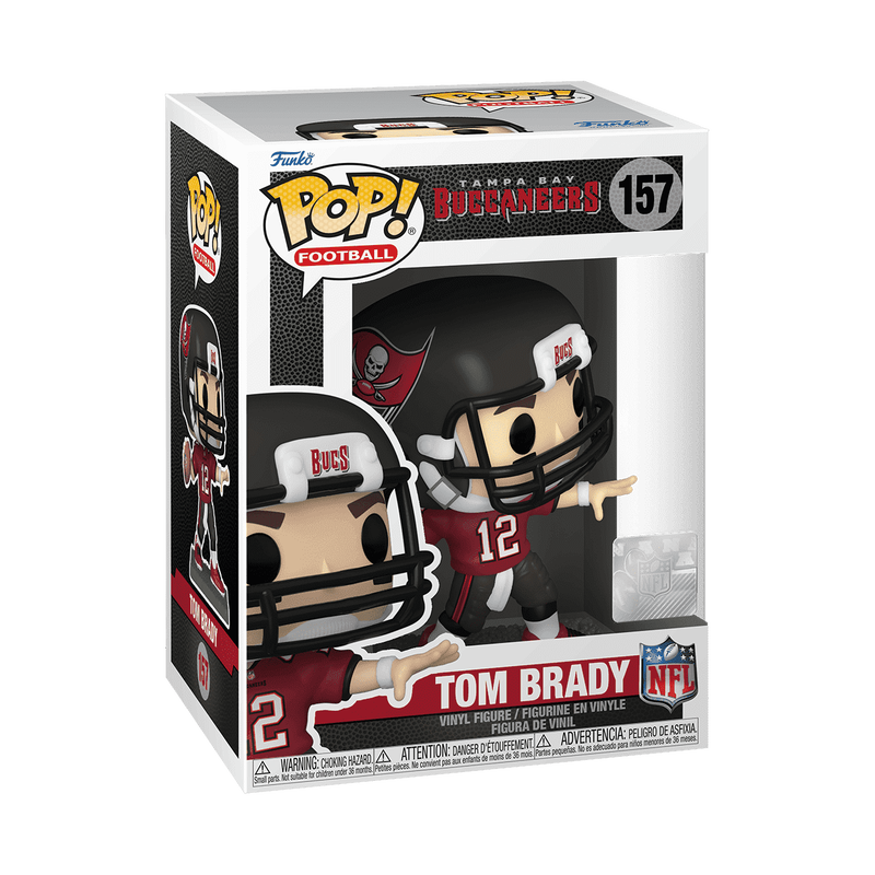 Funko Pop #157 NFL Tampa Bay Buccaneers Tom Brady (Home Uniform)