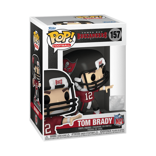 Funko Pop #157 NFL Tampa Bay Buccaneers Tom Brady (Home Uniform)