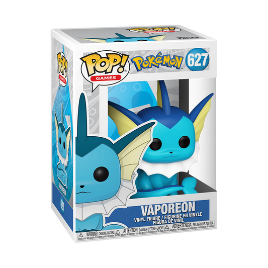 Funko Pop #627 Pokemon Vaporeon