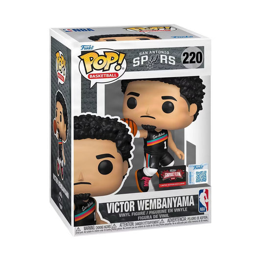 Funko Pop #220 NBA Spurs Victor Wembanyama Target Con 2026