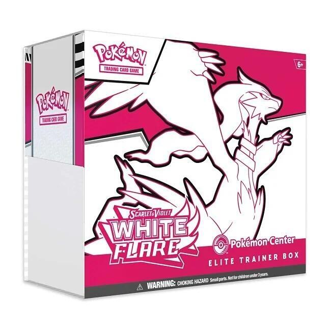 Pokemon White Flare Pokemon Center Elite Trainer Box