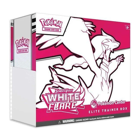 Pokemon White Flare Pokemon Center Elite Trainer Box